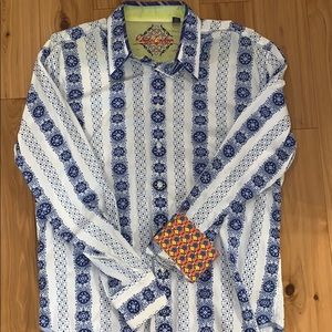 XL Robert Graham long sleeve dress shirt
